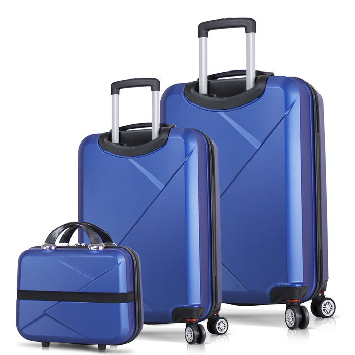 Zoozie Bags Juego de Maletas de 3 Piezas Azul